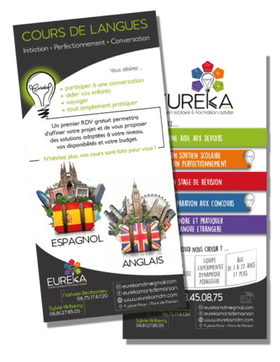 Flyer Eureka présentation et annonce cours